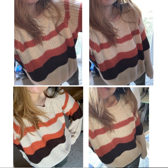 Last one! 🎉HP🎉Shaker Rib Stitched Sweater - Picture 7 of 7